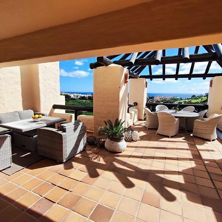 15 First Line Penthouse With Wonderful Seaview Near Duquesa Golf Manilva Andalucia Apartman Kültér fotó