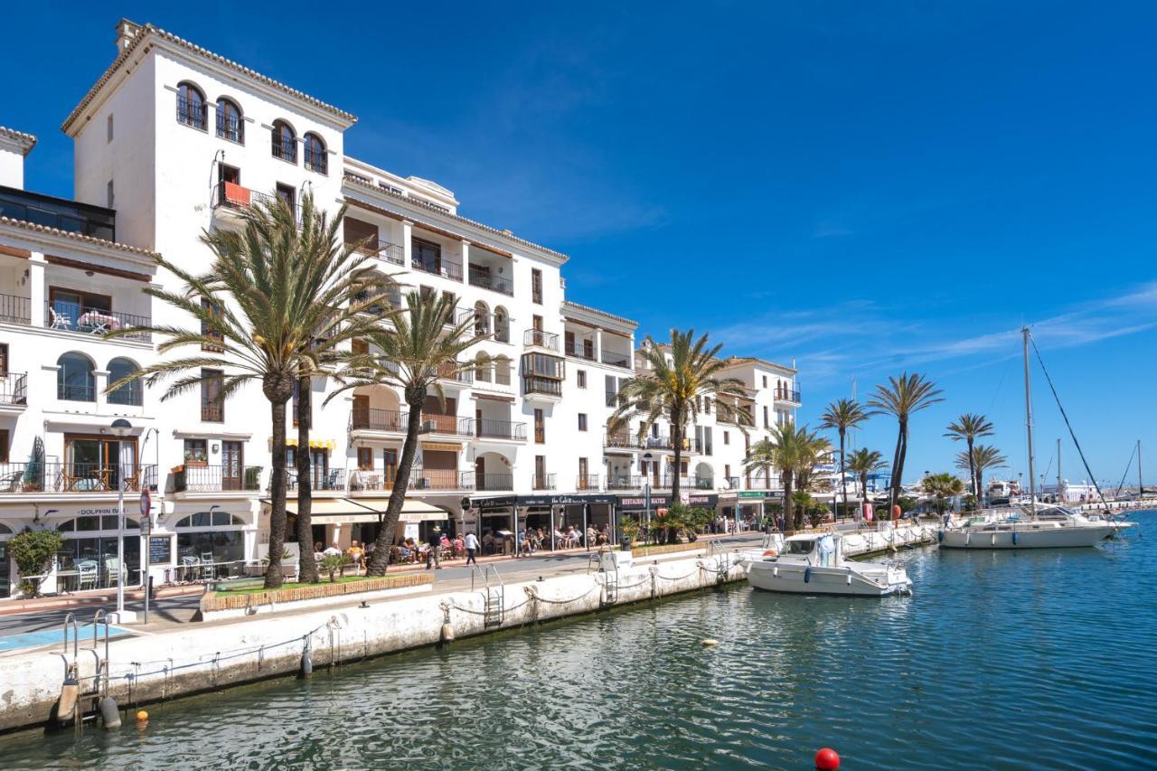15 First Line Penthouse With Wonderful Seaview Near Duquesa Golf Manilva Andalucia Apartman Kültér fotó
